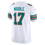 Officially Licensed Gear Jaylen Waddle Miami Dolphins Nike Vapor F.U.S.E. Limited Jersey – White