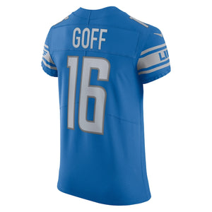 Officially Licensed Gear

Men's Detroit Lions Jared Goff Nike Blue Vapor Elite Player Jersey