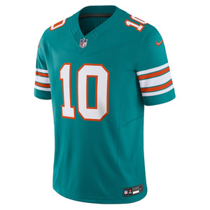 Officially Licensed Gear
Men's Miami Dolphins Tyreek Hill Nike Aqua/White Vapor F.U.S.E. Limited Jersey