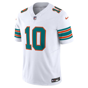 Officially Licensed Gear
Men's Miami Dolphins Tyreek Hill Nike Aqua/White Vapor F.U.S.E. Limited Jersey