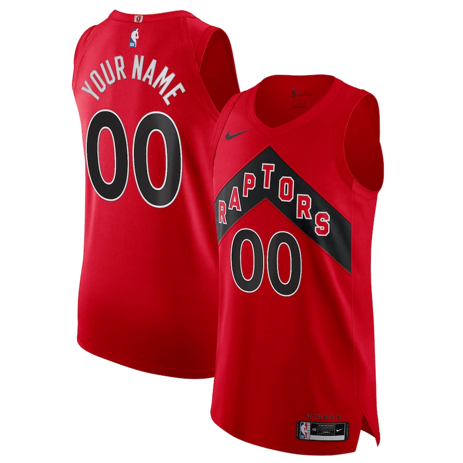 Officially Licensed Gear

Men's Toronto Raptors Nike Red 2020/21 Authentic Custom Jersey - Icon Edition