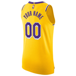 Officially Licensed Gear

Men's Los Angeles Lakers Nike Gold Custom Authentic Jersey - Icon Edition
