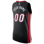 Officially Licensed Gear

Men's Miami Heat Nike Black Authentic Custom Jersey - Icon Edition