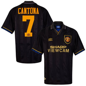 93-94 MANCHESTER UNITED AWAY BLACK JERSEY