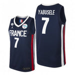 France Basketball Jersey Men 2021 Tokyo Olympic Navy