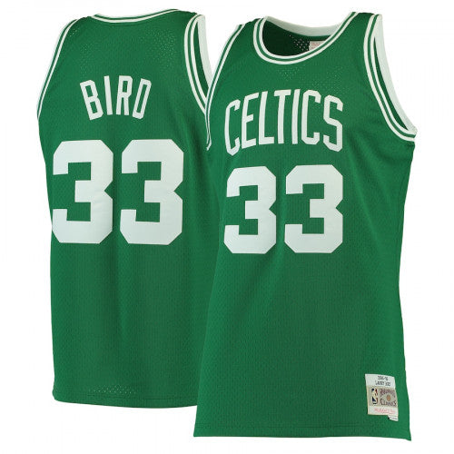 Officially Licensed Gear

Men's Boston Celtics Larry Bird Mitchell & Ness 1985/86 Hardwood Classics Authentic Jersey
