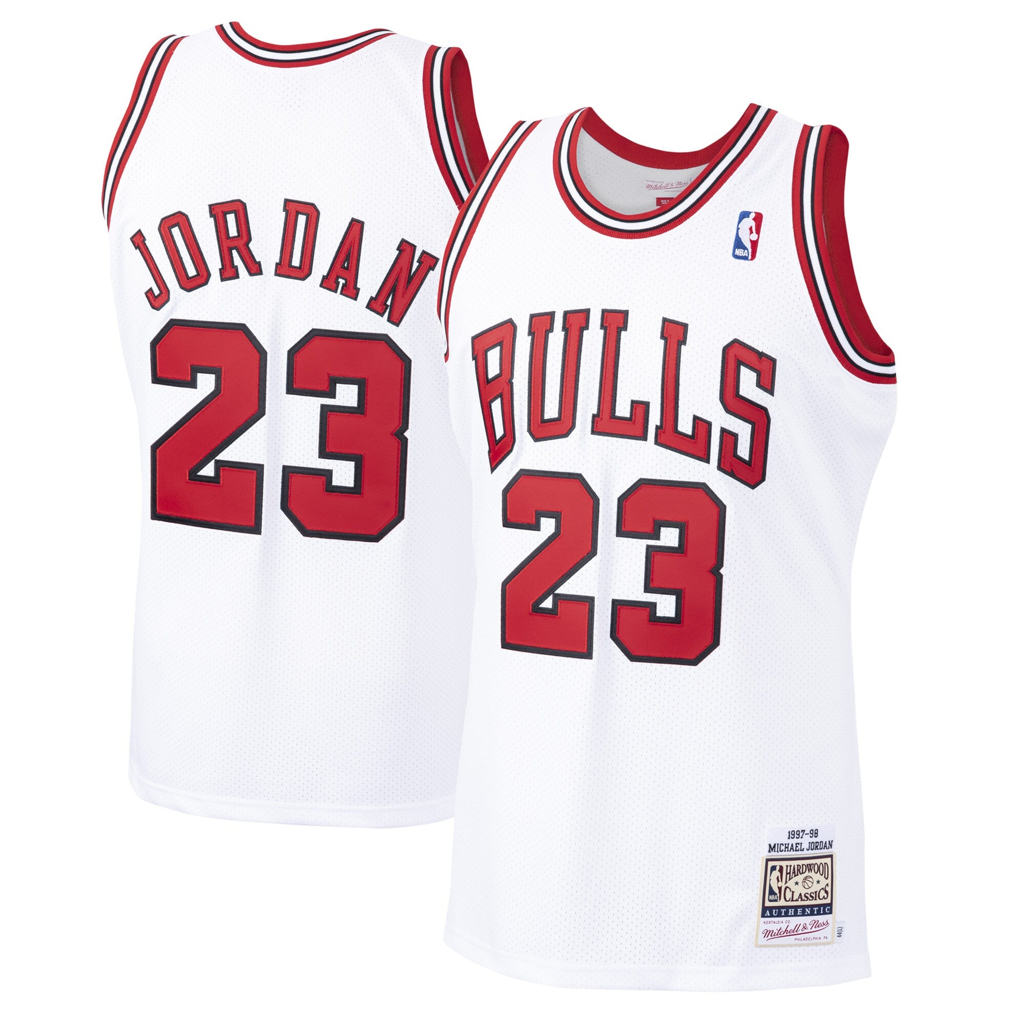 Officially Licensed Gear

Men's Chicago Bulls Michael Jordan Mitchell & Ness Hardwood Classics Authentic Jersey