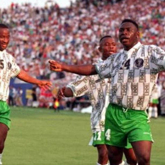 NIGERIA 1994 WORLD CUP HOME JERSEY