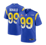 Officially Licensed Gear

Men's Los Angeles Rams Nike Royal Super Bowl LVI Bound Game Jersey