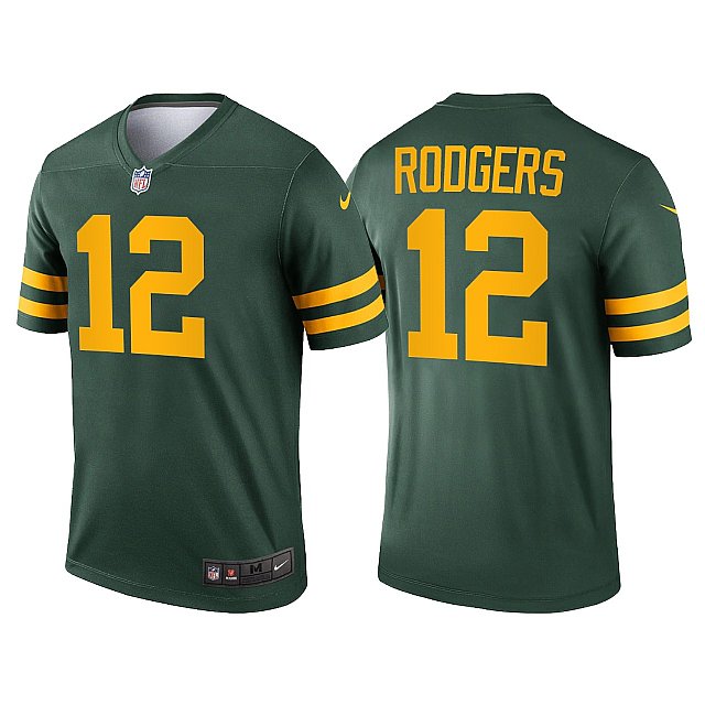 Officially Licensed Gear

Men's Green Bay Packers Nike Green Alternate Legend Player Jersey