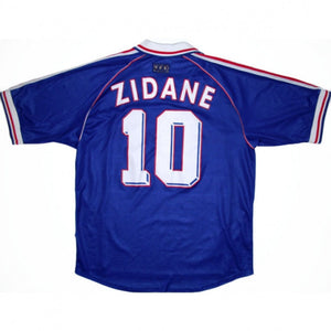 1998 FRANCE HOME WORLD CUP FINAL JERSEY