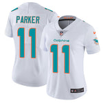 Nike Dolphins #11 DeVante Parker Aqua Green Team Color Women's Stitched NFL Vapor Untouchable Limited Jersey