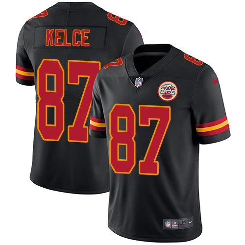Officially Licensed Gear

Men's Kansas City Chiefs Nike Black Vapor Untouchable Limited Jersey