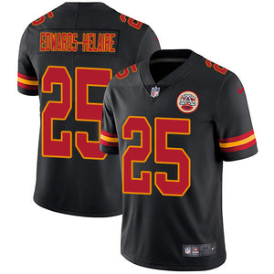 Officially Licensed Gear

Men's Kansas City Chiefs Nike Black Vapor Untouchable Limited Jersey