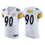 Officially Licensed Gear

Men's Pittsburgh Steelers Nike White Vapor Elite Player Jersey