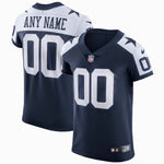 Officially Licensed Gear Nike Cowboys Navy Blue Thanksgiving Men's Stitched NFL Vapor Untouchable Throwback Elite Jersey
