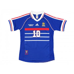 1998 FRANCE HOME WORLD CUP FINAL JERSEY